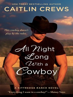 cover image of All Night Long with a Cowboy